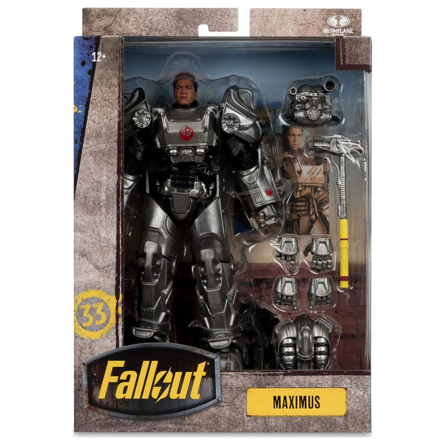 Fallout akciófigura Maximus 19 cm termékfotó