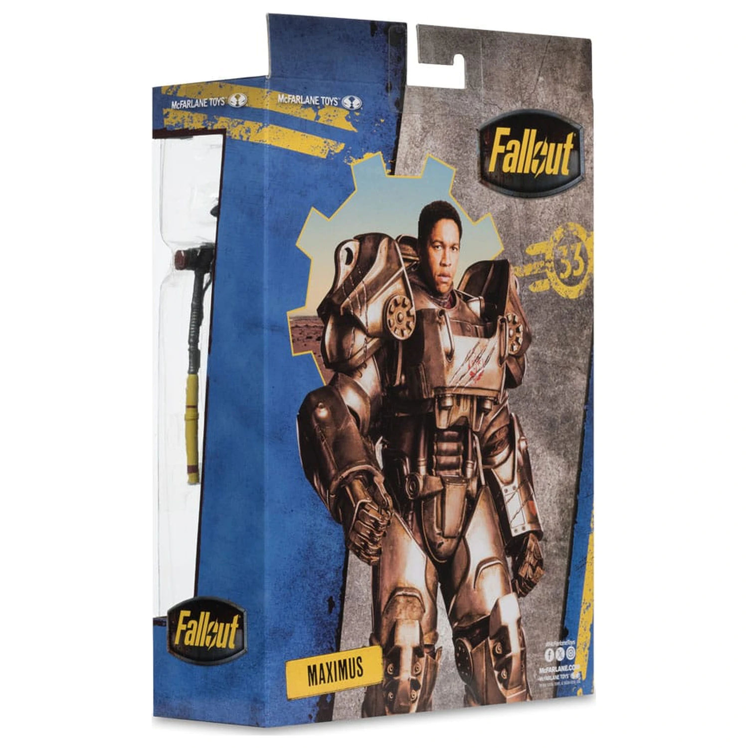 Fallout akciófigura Maximus 19 cm termékfotó