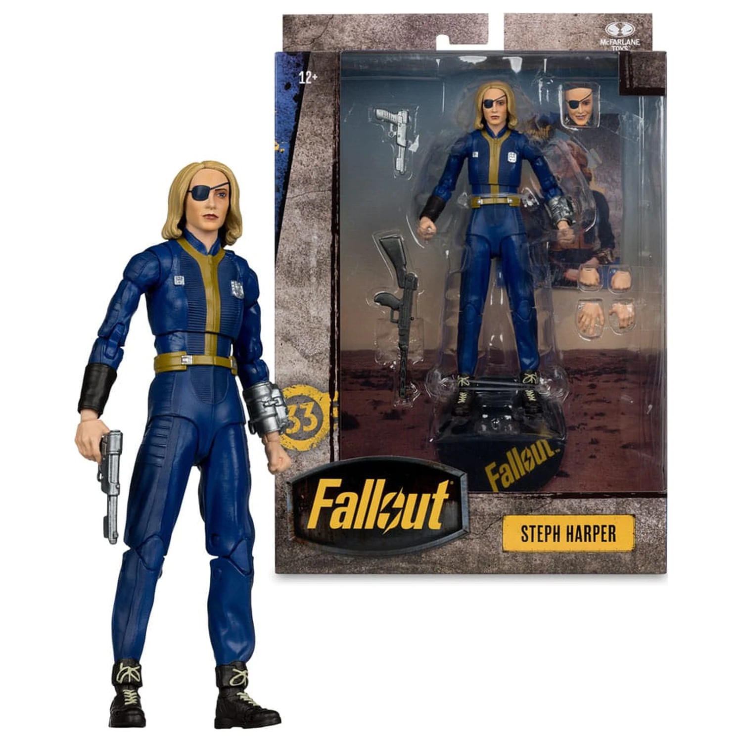 Fallout akciófigura Steph Harper 16 cm termékfotó