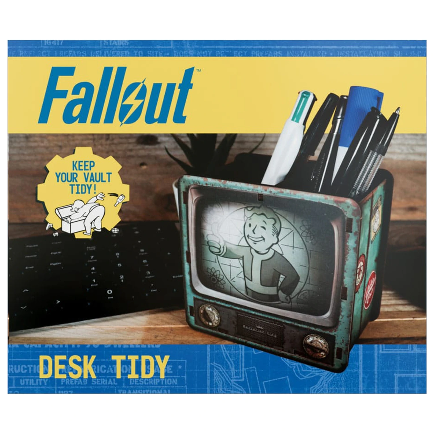 Fallout asztali tolltartó termékfotó