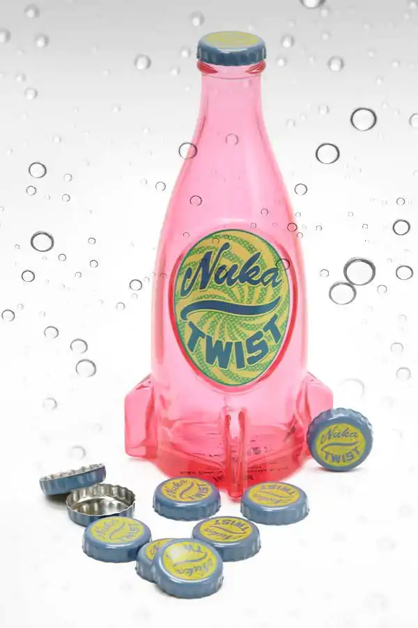 Fallout Bottle Series Series Nuka Twist palack és kupak replika termékfotó