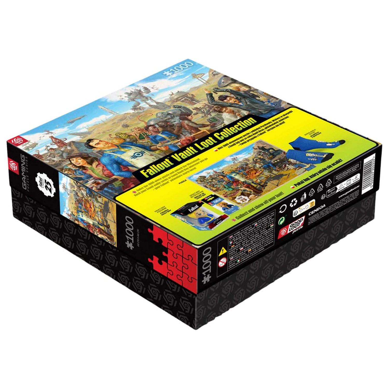Fallout Fallout Vault Loot Collection ajándékcsomag (puzzle, zokni, figura & kulcstartó)  termékfotó