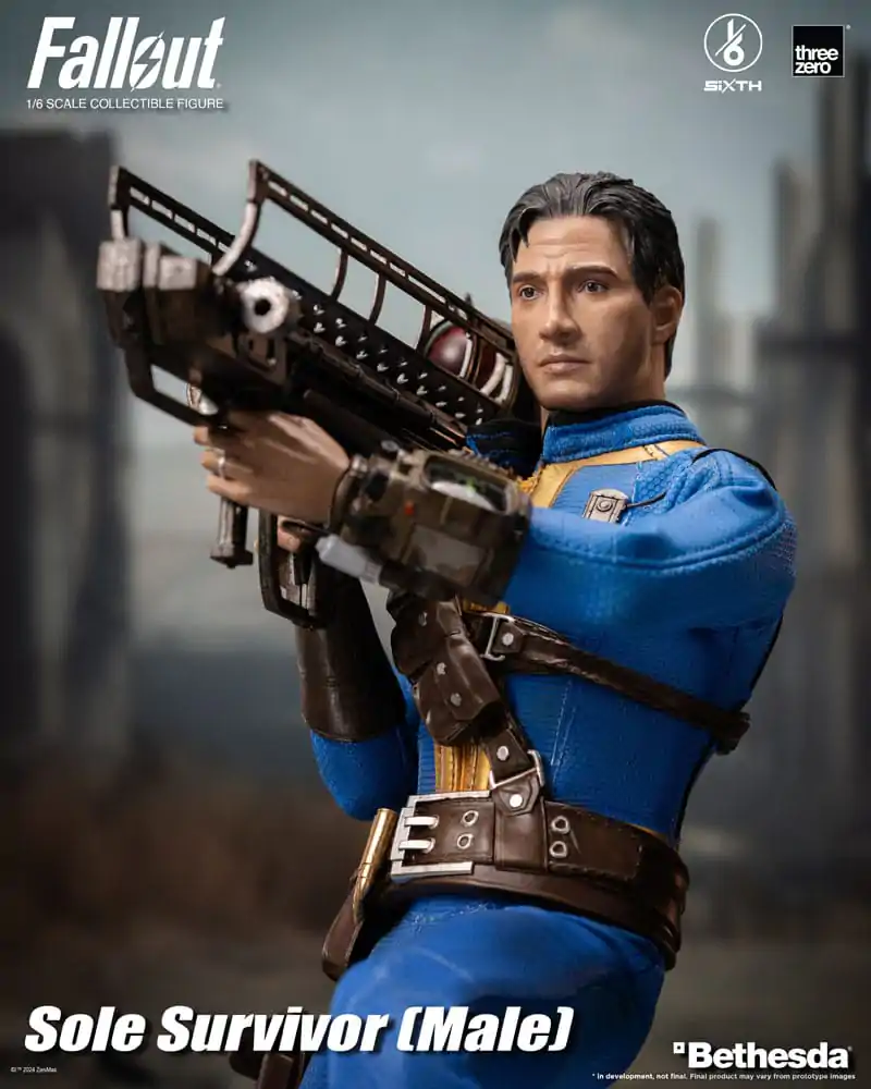 Fallout FigZero Action Figure 1/6 Sole Survivor (Male) 31 cm termékfotó