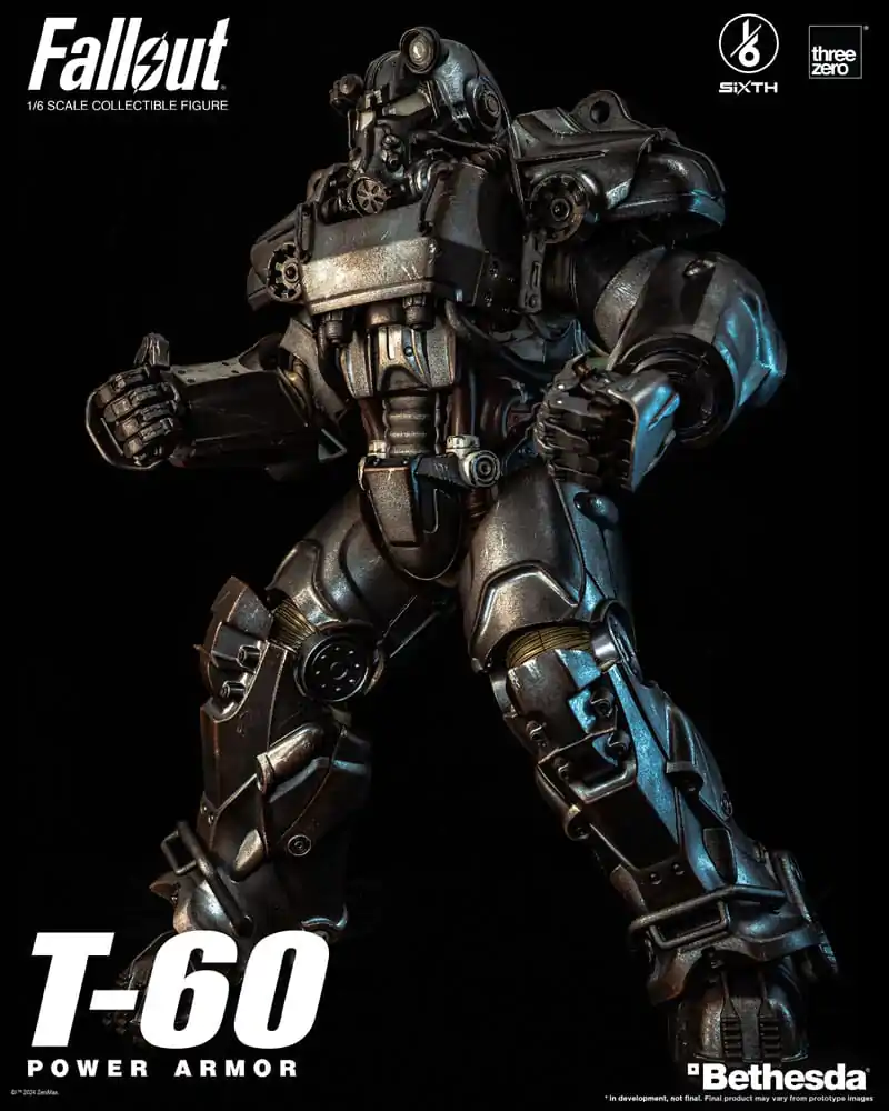 Fallout FigZero Action Figure 1/6 T-60 Power Armor 37 cm termékfotó