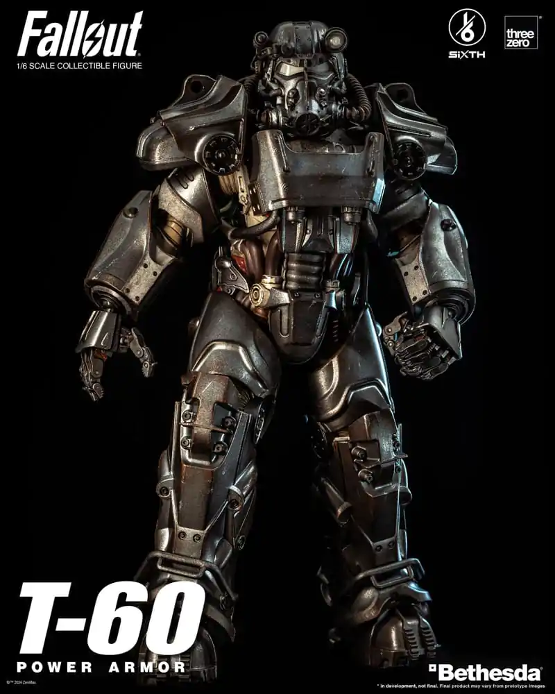 Fallout FigZero Action Figure 1/6 T-60 Power Armor 37 cm termékfotó