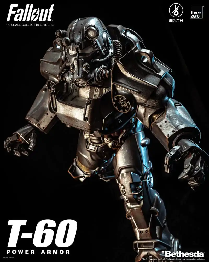 Fallout FigZero Action Figure 1/6 T-60 Power Armor 37 cm termékfotó