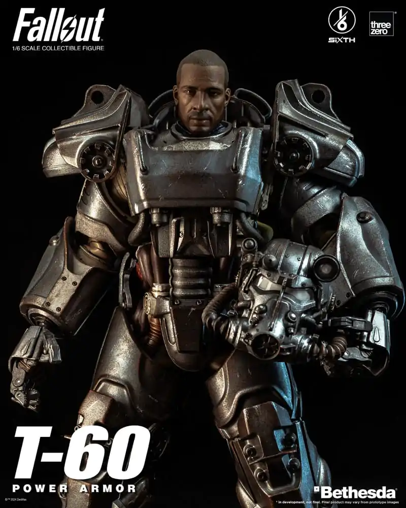 Fallout FigZero Action Figure 1/6 T-60 Power Armor 37 cm termékfotó