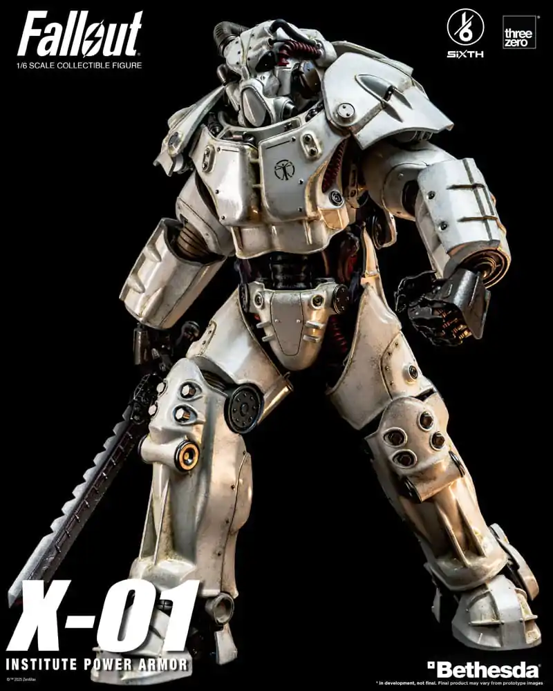 Fallout FigZero 1/6 X-01 Institute Power Armor akciófigura 37 cm  termékfotó