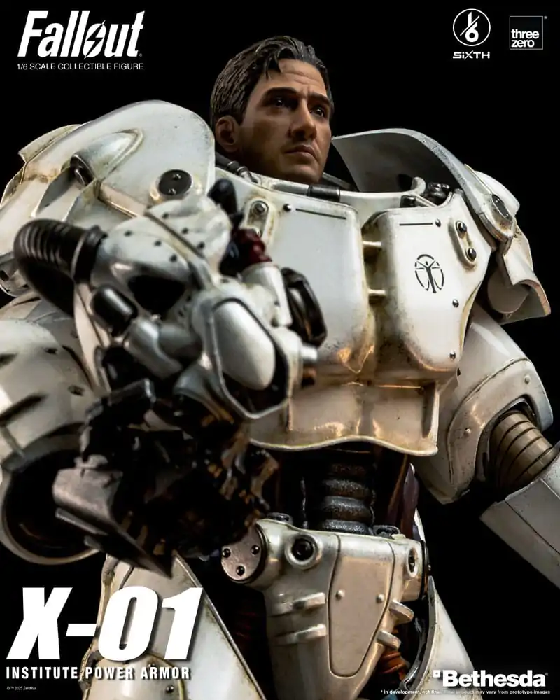 Fallout FigZero 1/6 X-01 Institute Power Armor akciófigura 37 cm  termékfotó