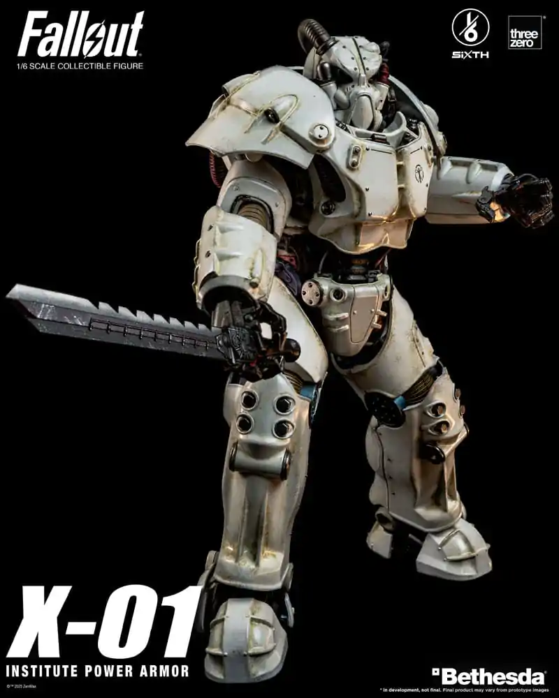 Fallout FigZero 1/6 X-01 Institute Power Armor akciófigura 37 cm  termékfotó