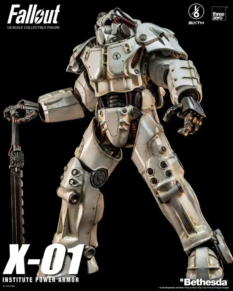 Fallout FigZero 1/6 X-01 Institute Power Armor akciófigura 37 cm  termékfotó