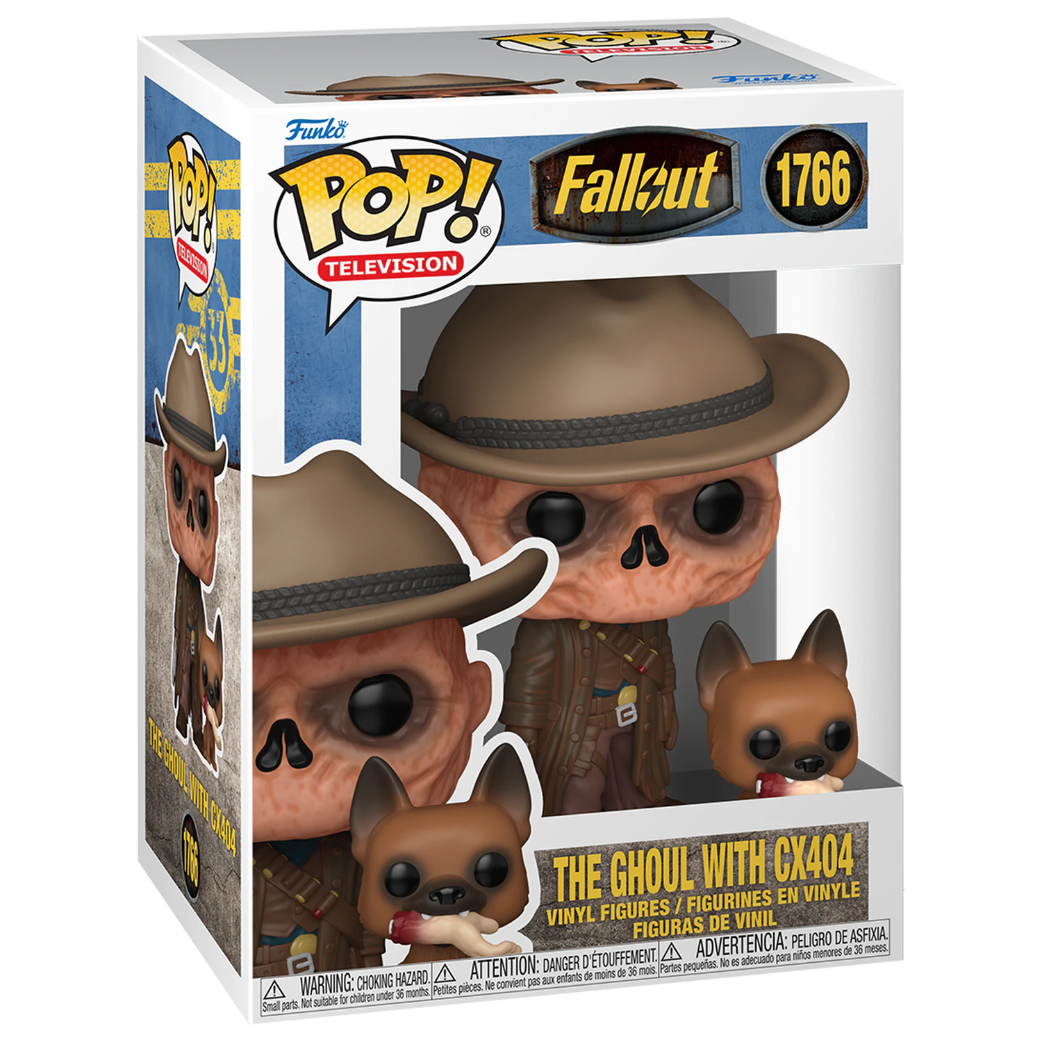 Fallout Funko POP!&Buddy TV Vinyl figura Ghoul&CX404 9 cm termékfotó