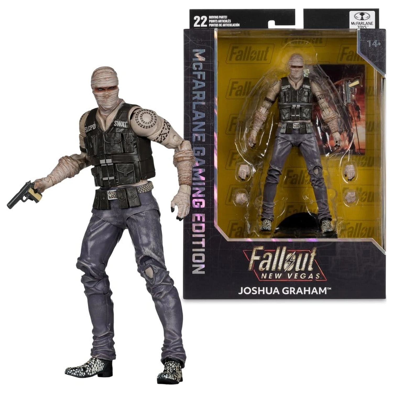 Fallout Gaming Edition akciófigura Joshua Graham 17 cm termékfotó