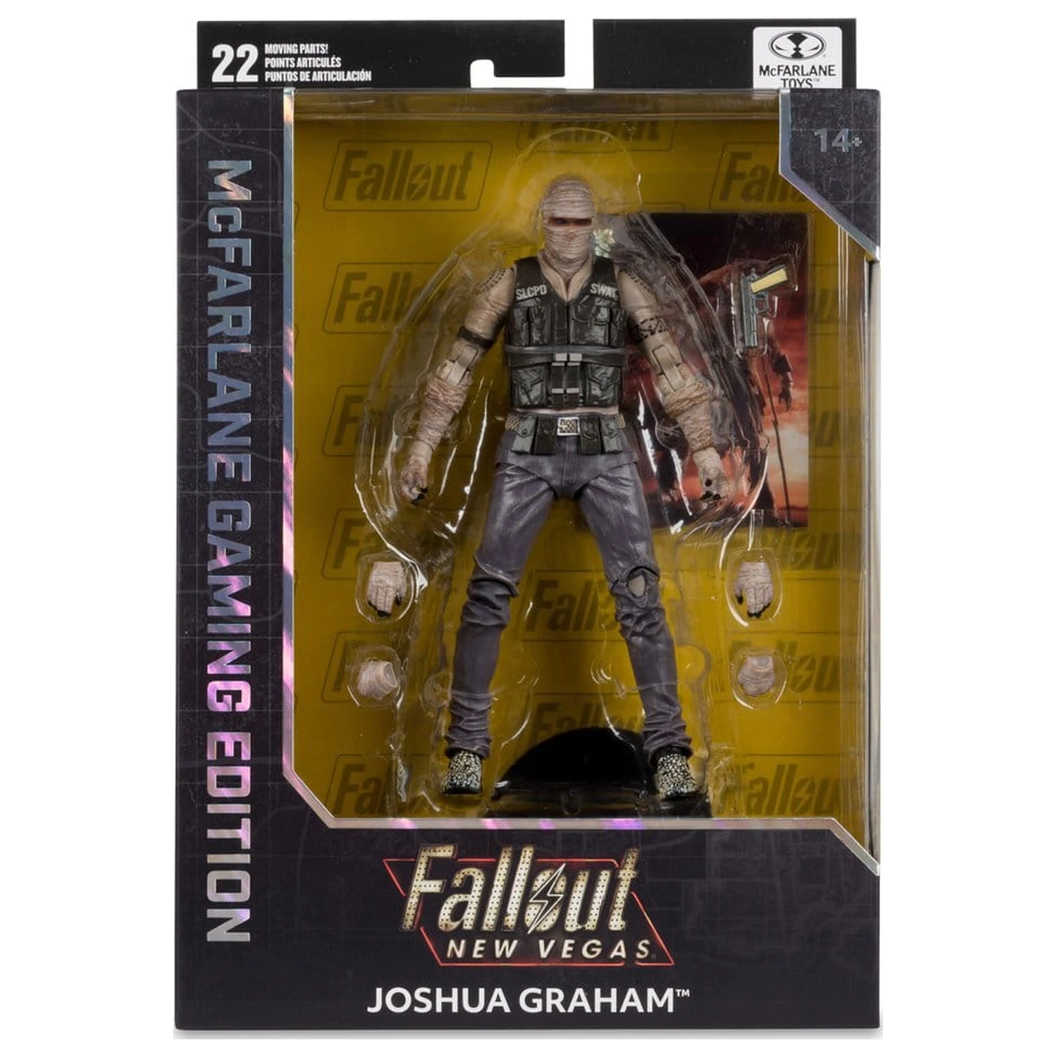 Fallout Gaming Edition akciófigura Joshua Graham 17 cm termékfotó