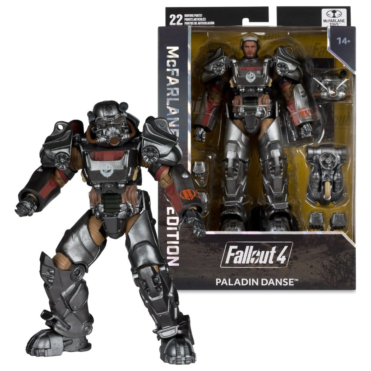 Fallout Gaming Edition akciófigura Paladin Danse 20 cm termékfotó