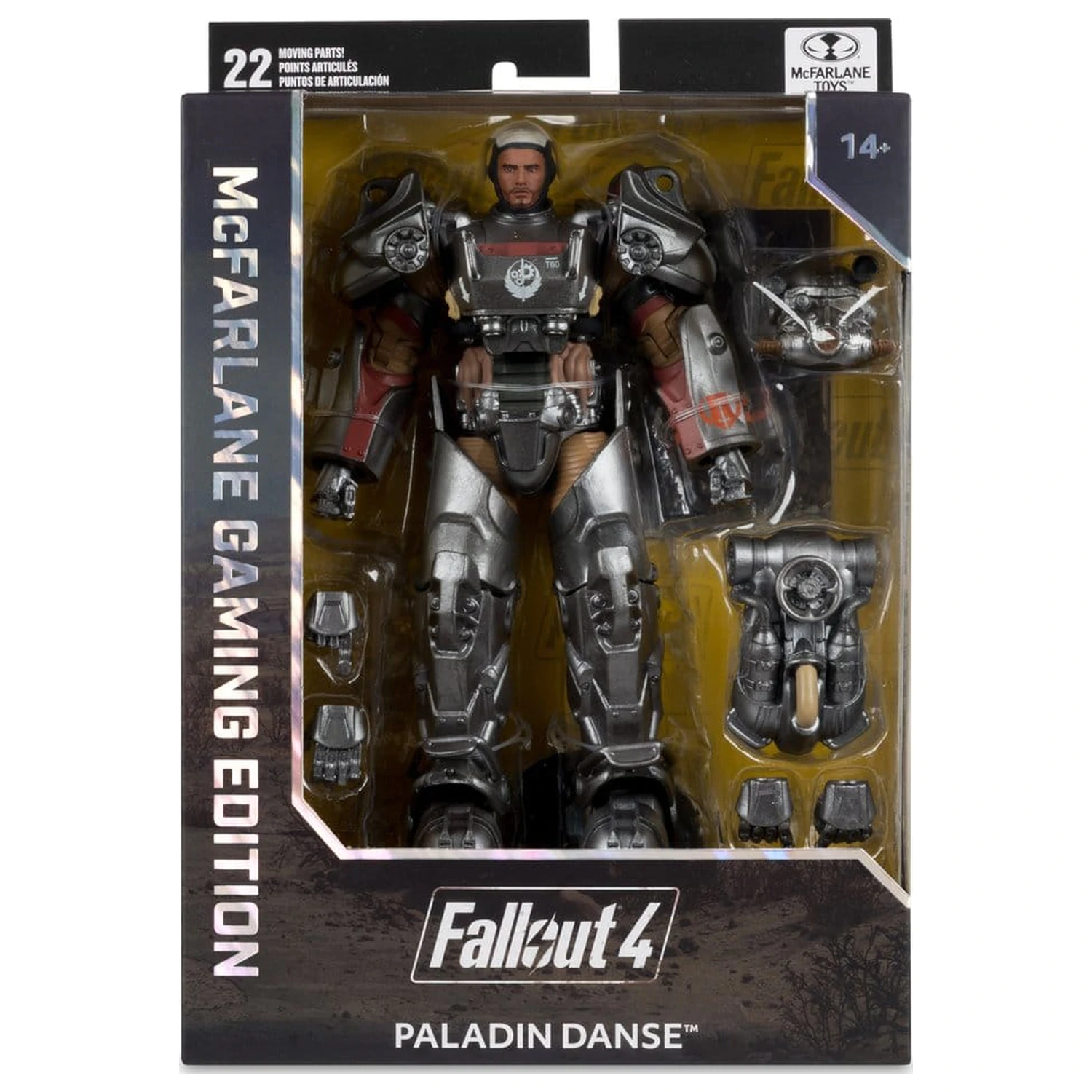 Fallout Gaming Edition akciófigura Paladin Danse 20 cm termékfotó