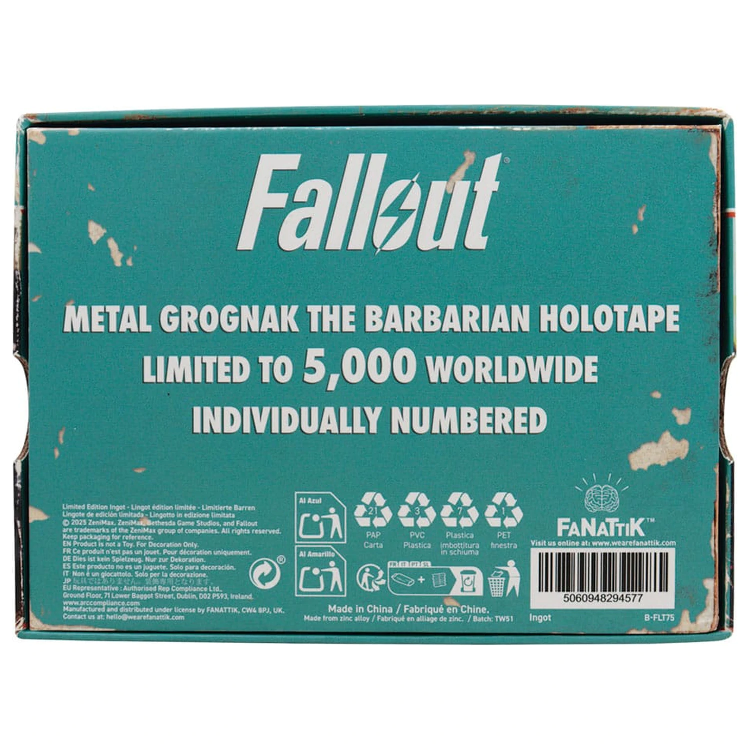 Fallout Grognak the Barbarian Holotape replika  termékfotó