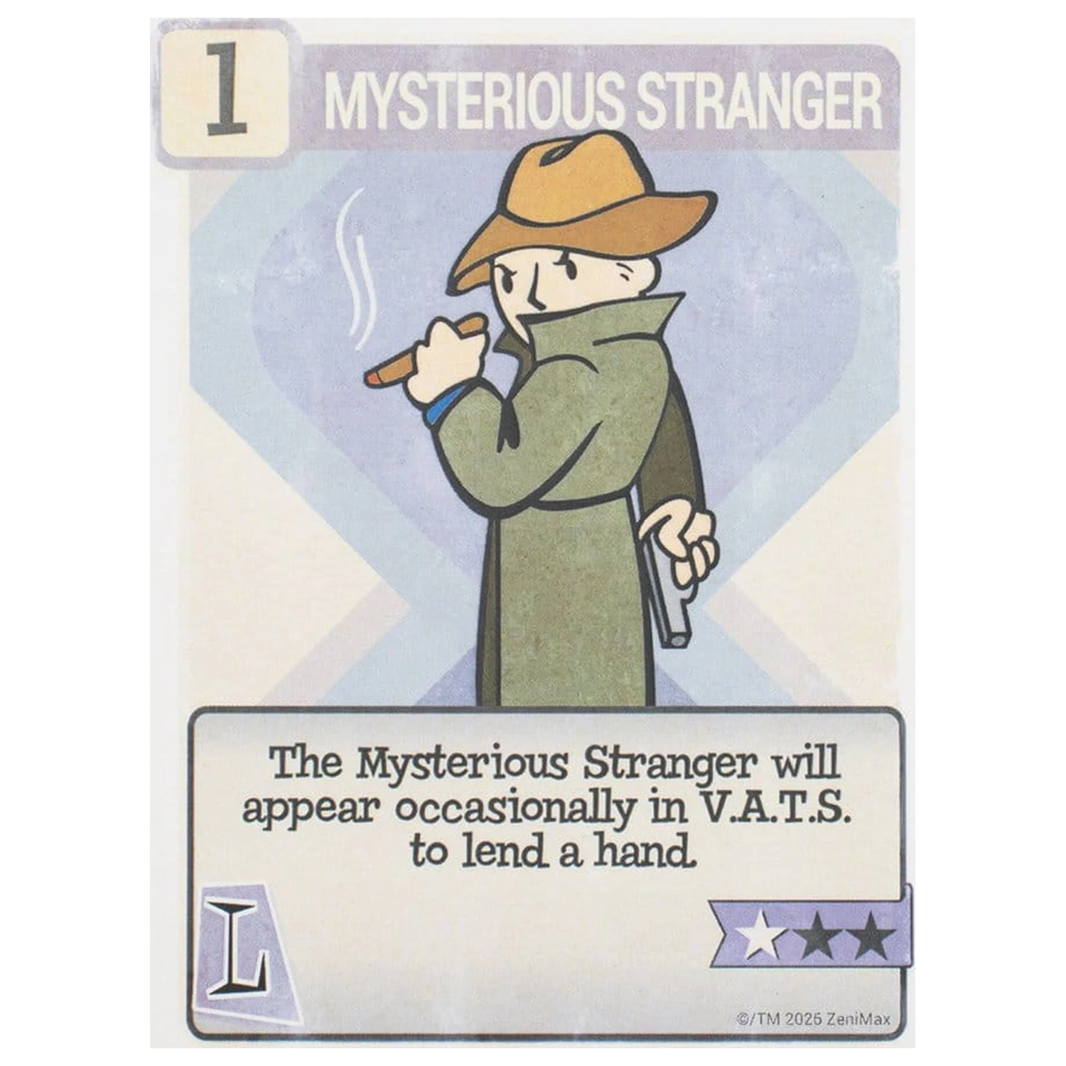 Fallout Ingot Pip-Boy Limitált kiadás Lenticular Mysterious Stranger Variant termékfotó