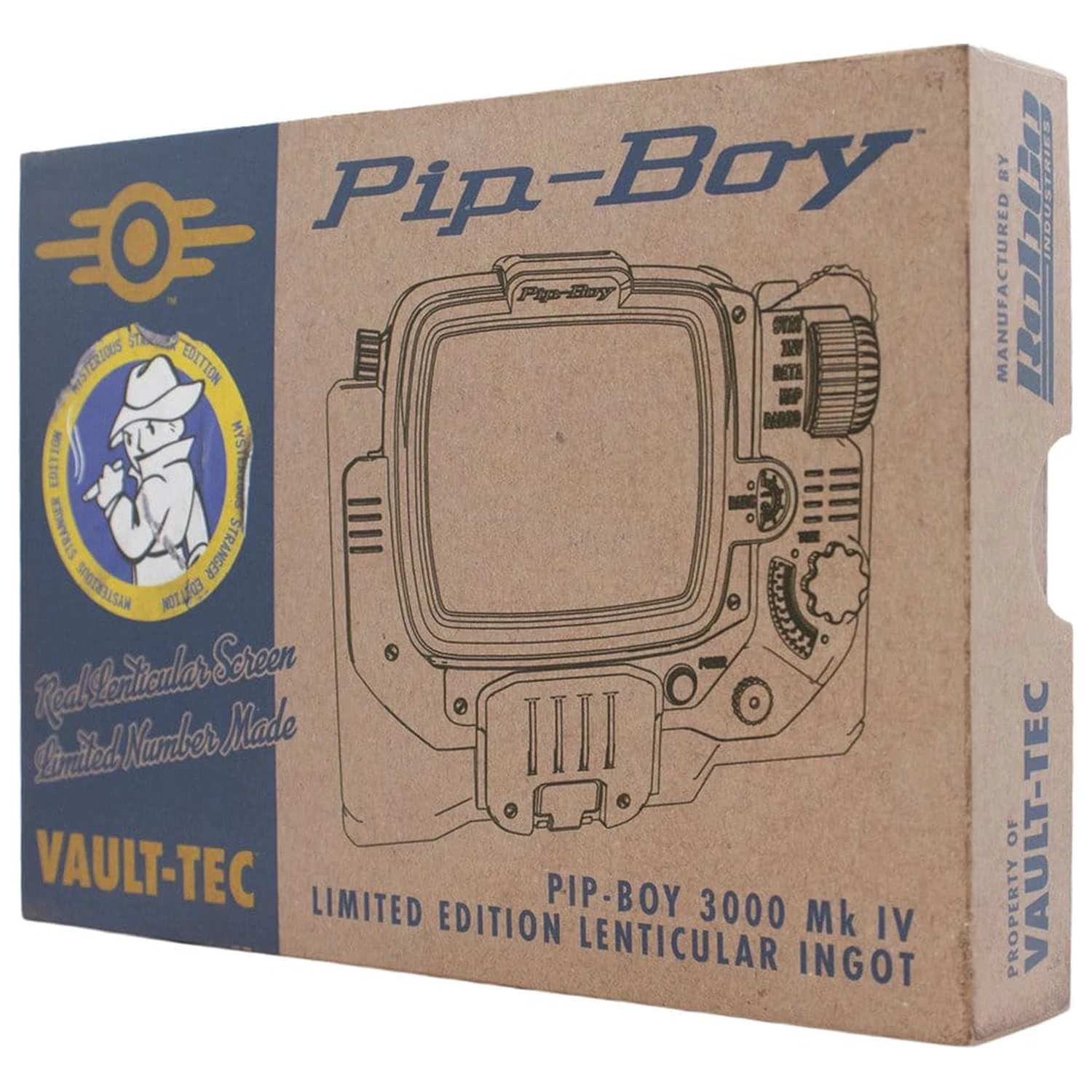 Fallout Ingot Pip-Boy Limitált kiadás Lenticular Mysterious Stranger Variant termékfotó