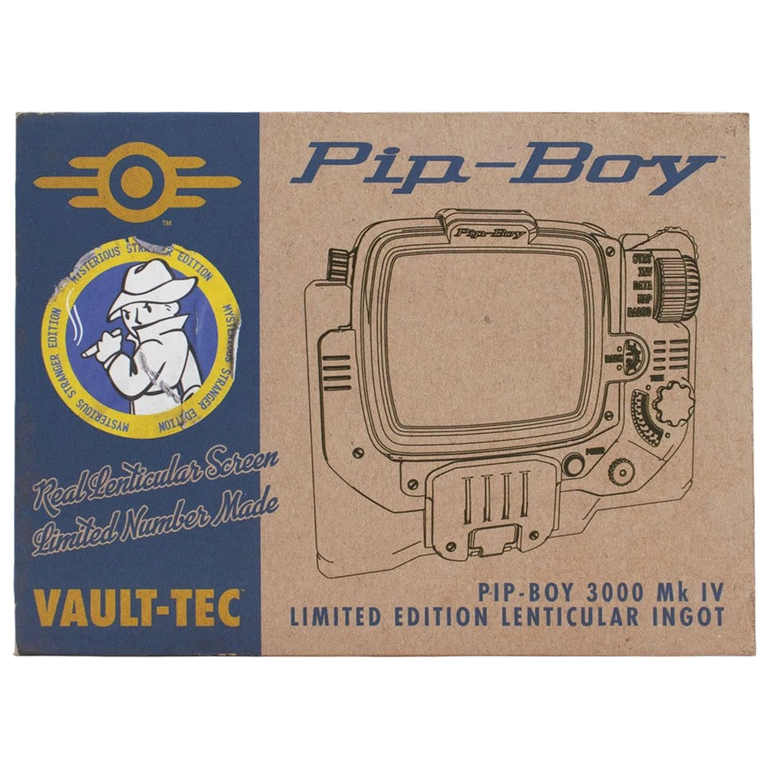 Fallout Ingot Pip-Boy Limitált kiadás Lenticular Mysterious Stranger Variant termékfotó