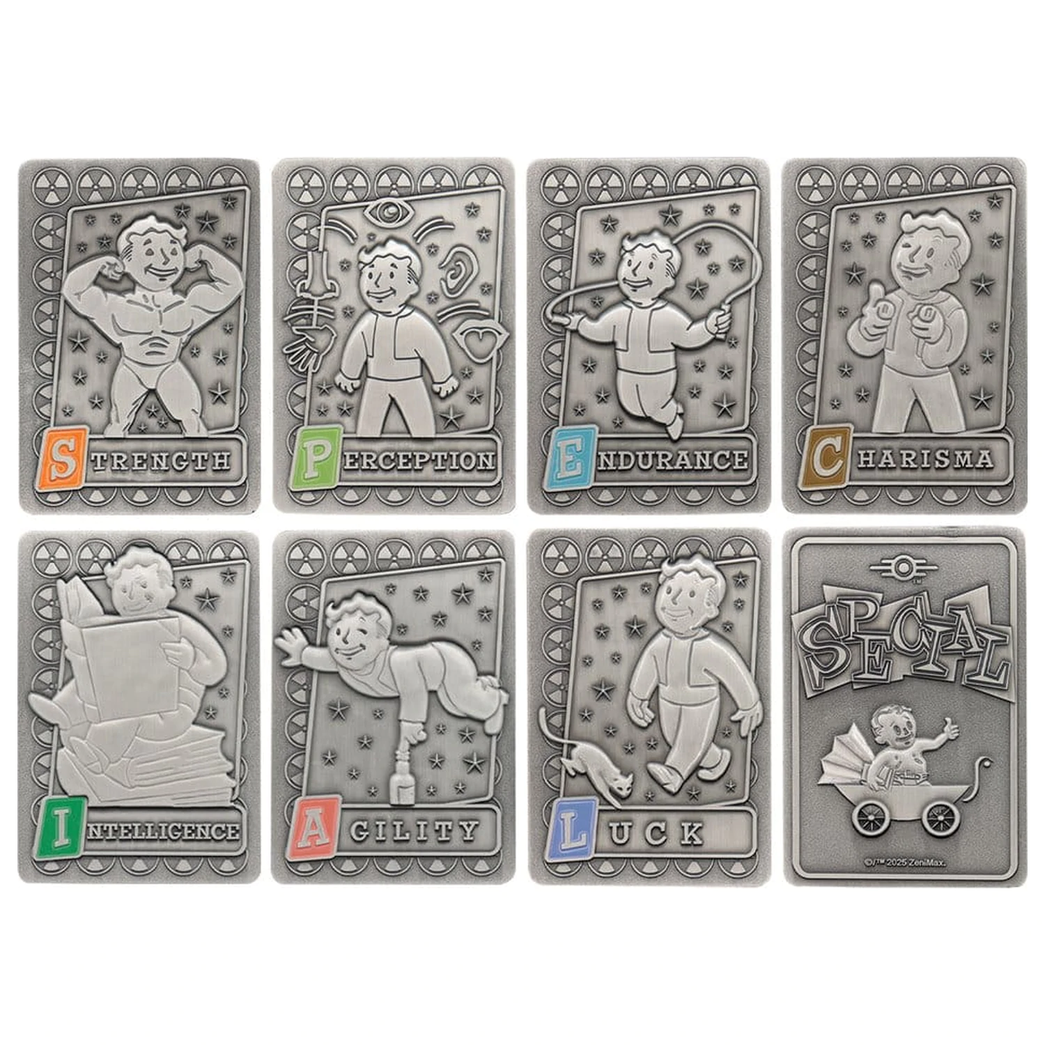 Fallout Ingots with Album S.P.E.C.I.A.L. Perk Card Collector’s Album termékfotó