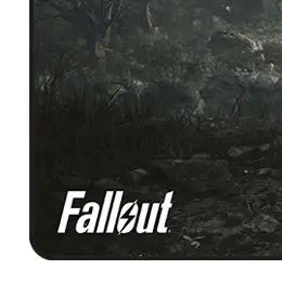 Fallout Oversize Mousepad Keyart Helmet termékfotó