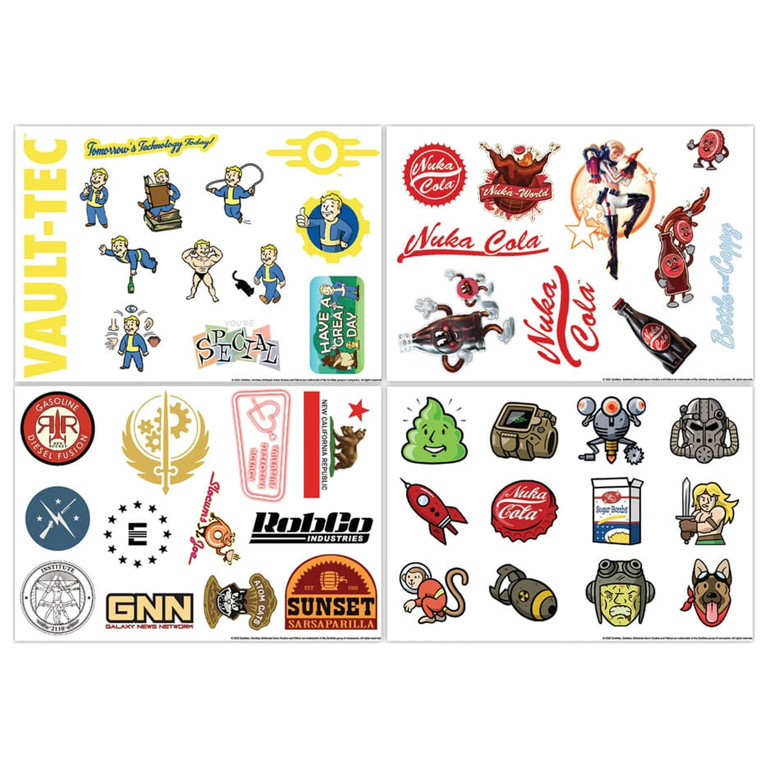 Fallout kütyü matrica csomag termékfotó