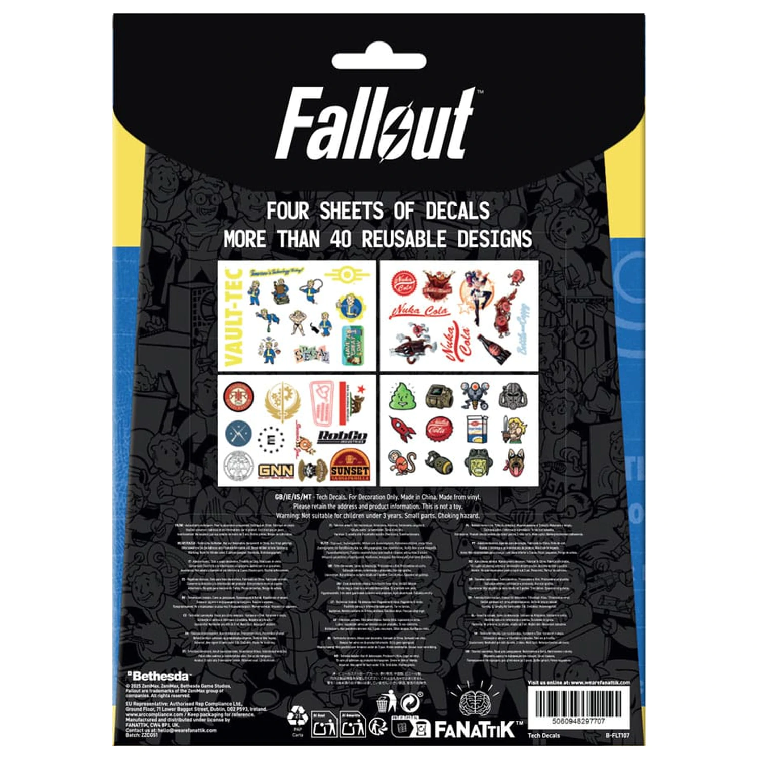 Fallout kütyü matrica csomag termékfotó