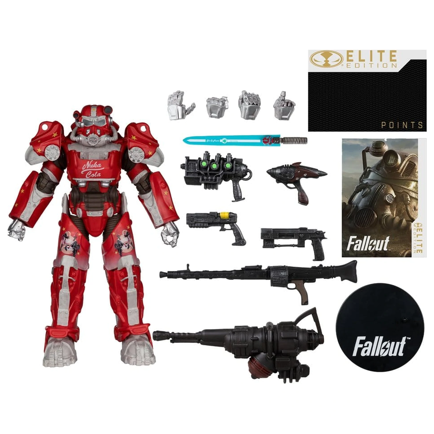 Fallout McFarlane Elite Edition akciófigura Fallout 76 Nuka Cola T-60 (Gold Label) 19 cm termékfotó