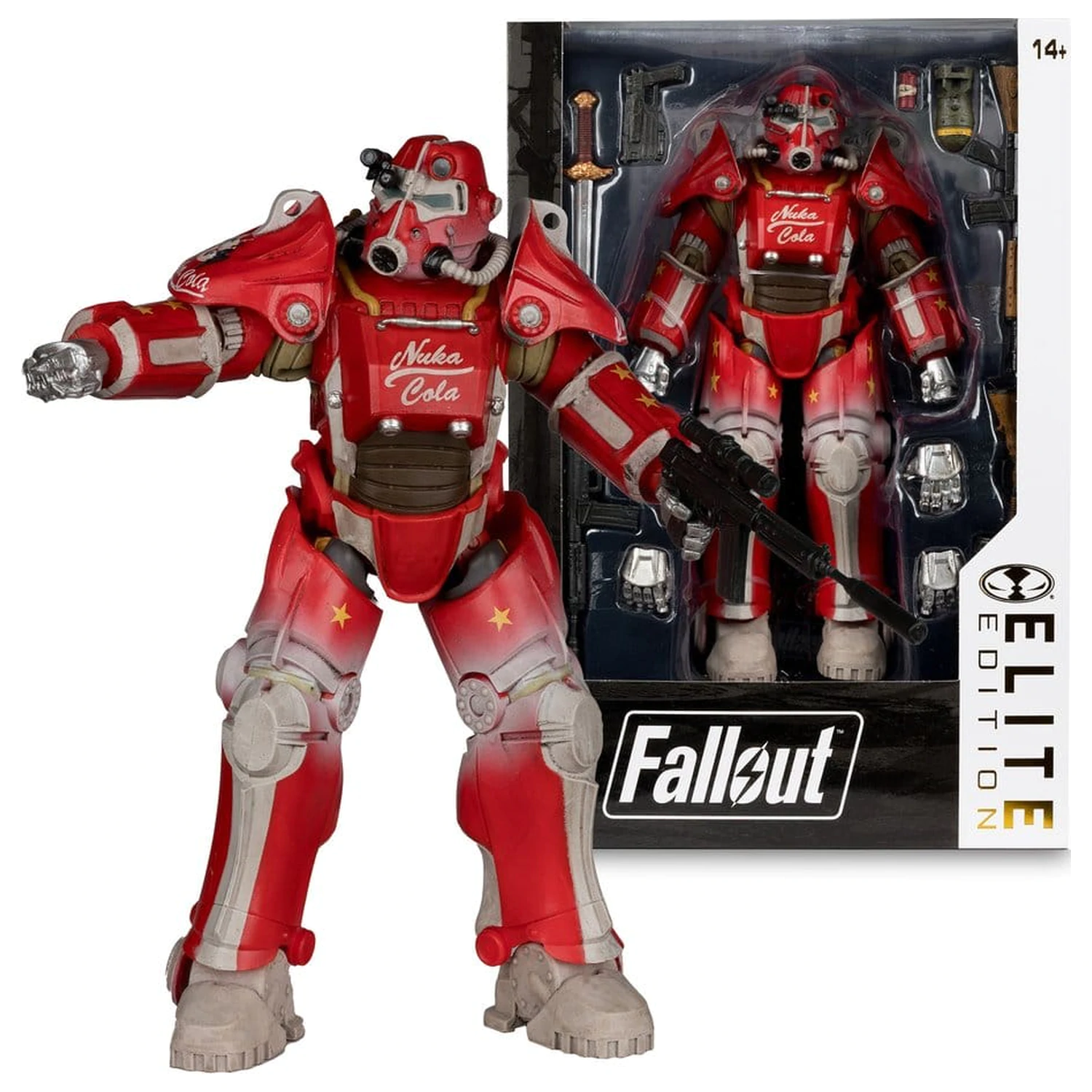 Fallout McFarlane Elite Edition Deluxe akciófigura T-45B Nuka Cola 20 cm termékfotó