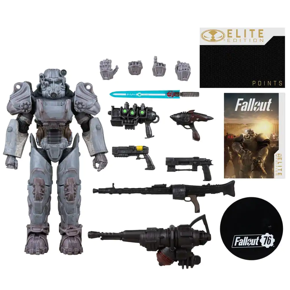 Fallout McFarlane Elite Edition Fallout 76 #3 T-60 akciófigura 18 cm termékfotó