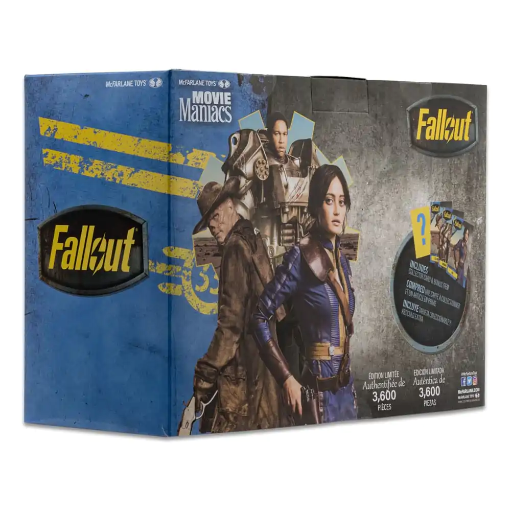 Fallout Movie Maniacs 3-Pack Lucy &amp; Maximus &amp; The Ghoul (GITD) (Gold Label) 3 db-os figura csomag 15 cm termékfotó