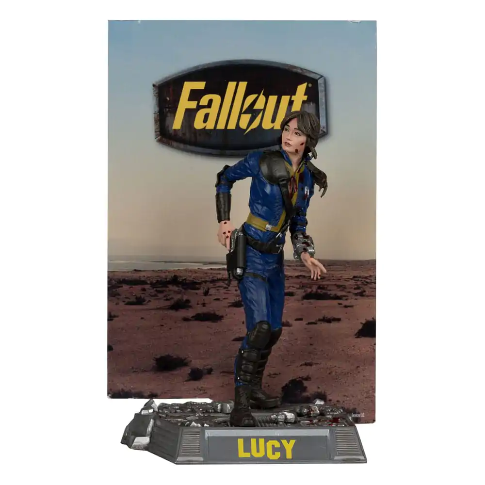 Fallout Movie Maniacs Lucy, Maximus, The Ghoul & Vault Boy 4 db-os PVC szobor figura csomag 15 cm termékfotó