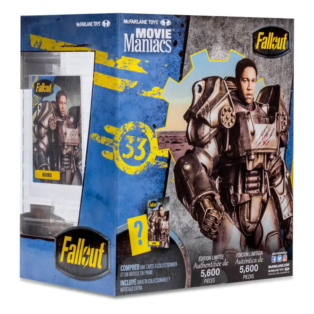 Fallout Movie Maniacs Maximus figura 15 cm termékfotó