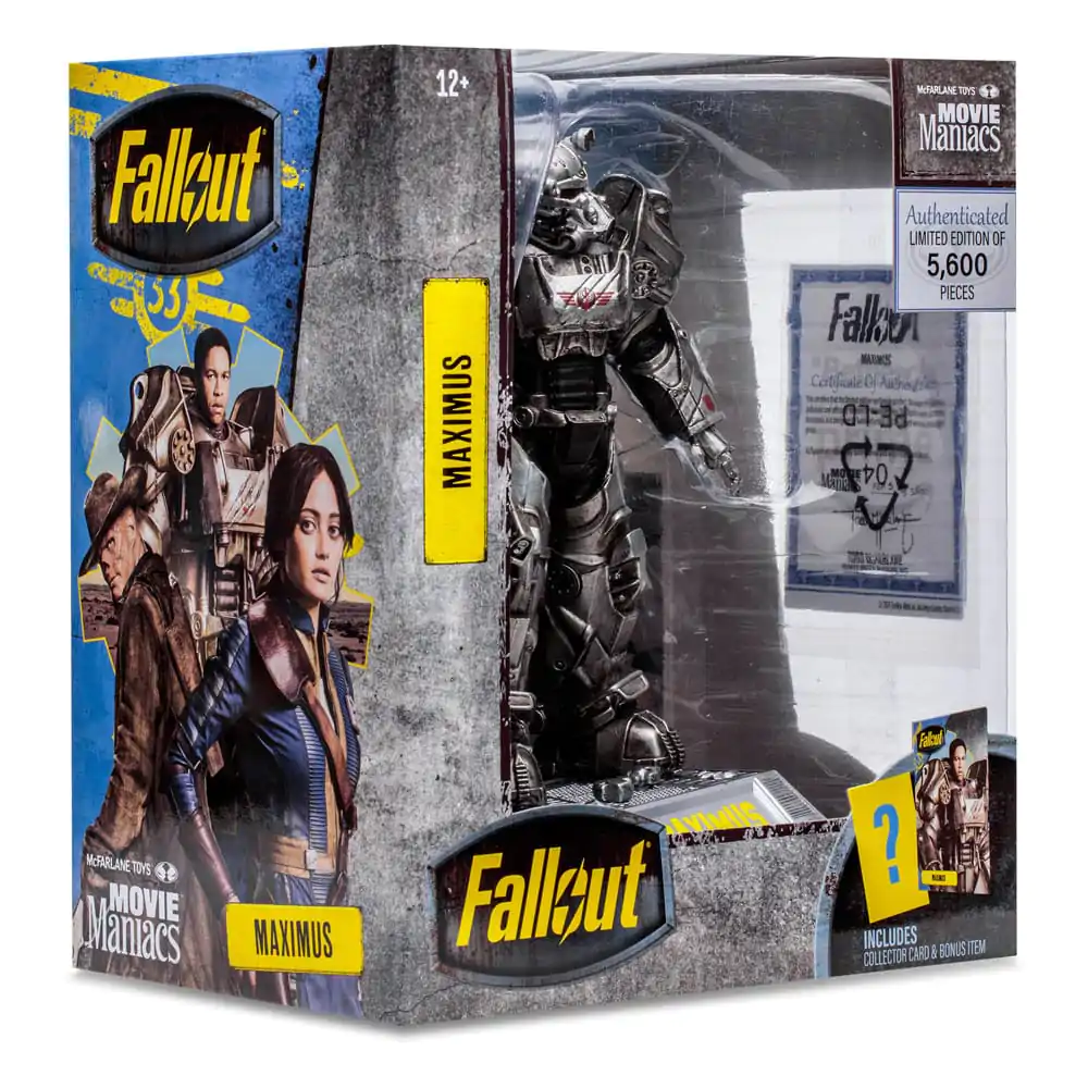 Fallout Movie Maniacs Maximus figura 15 cm termékfotó