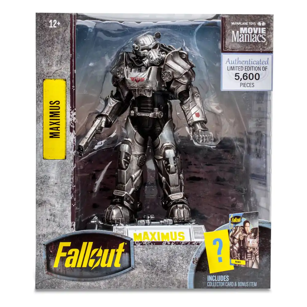 Fallout Movie Maniacs Maximus figura 15 cm termékfotó