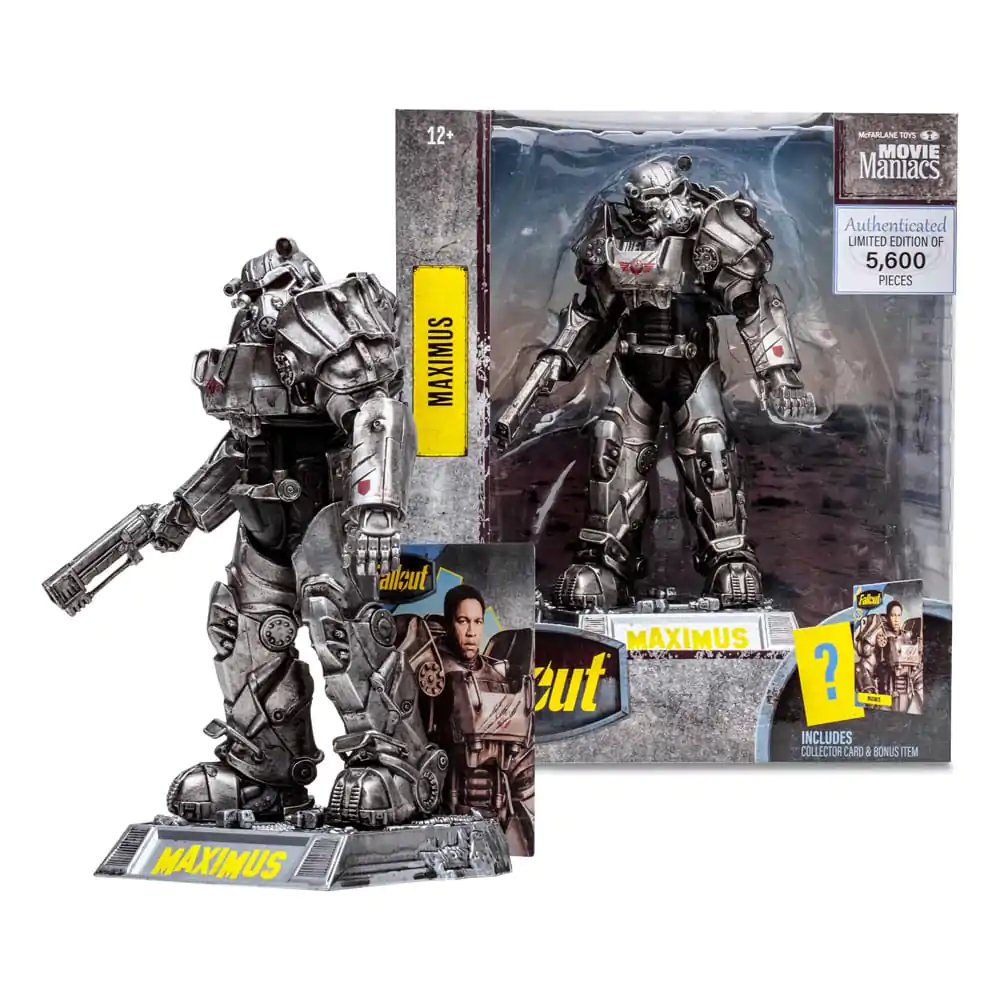 Fallout Movie Maniacs Maximus figura 15 cm termékfotó