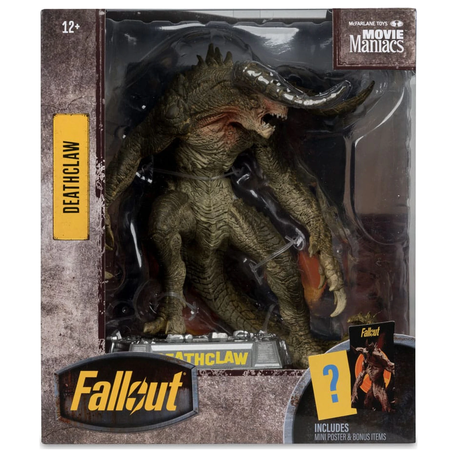 Fallout Movie Maniacs szobor figura Deathclaw (Season 2) 19 cm termékfotó