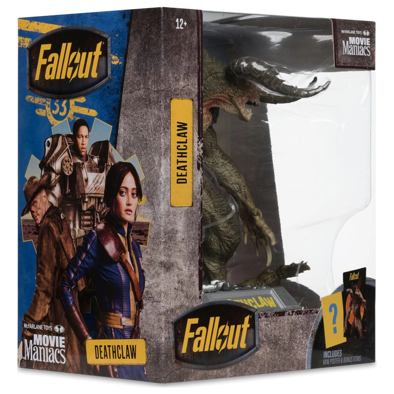 Fallout Movie Maniacs szobor figura Deathclaw (Season 2) 19 cm termékfotó