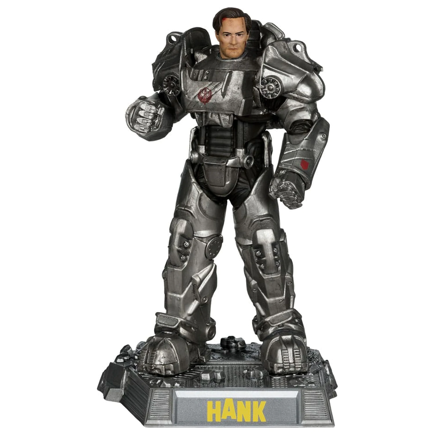 Fallout Movie Maniacs szobor figura Hank Maclean (Season 2) (Red Platinum Edition) 17 cm termékfotó