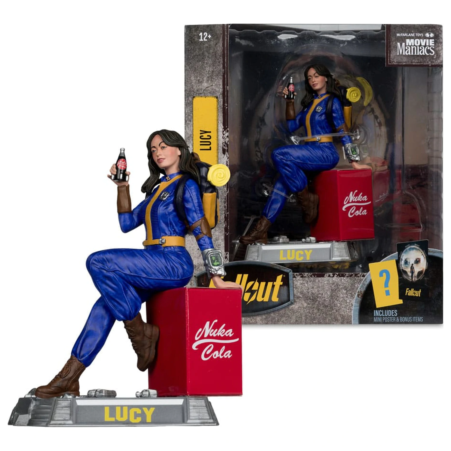 Fallout Movie Maniacs szobor figura Lucy (Season 2) 15 cm termékfotó