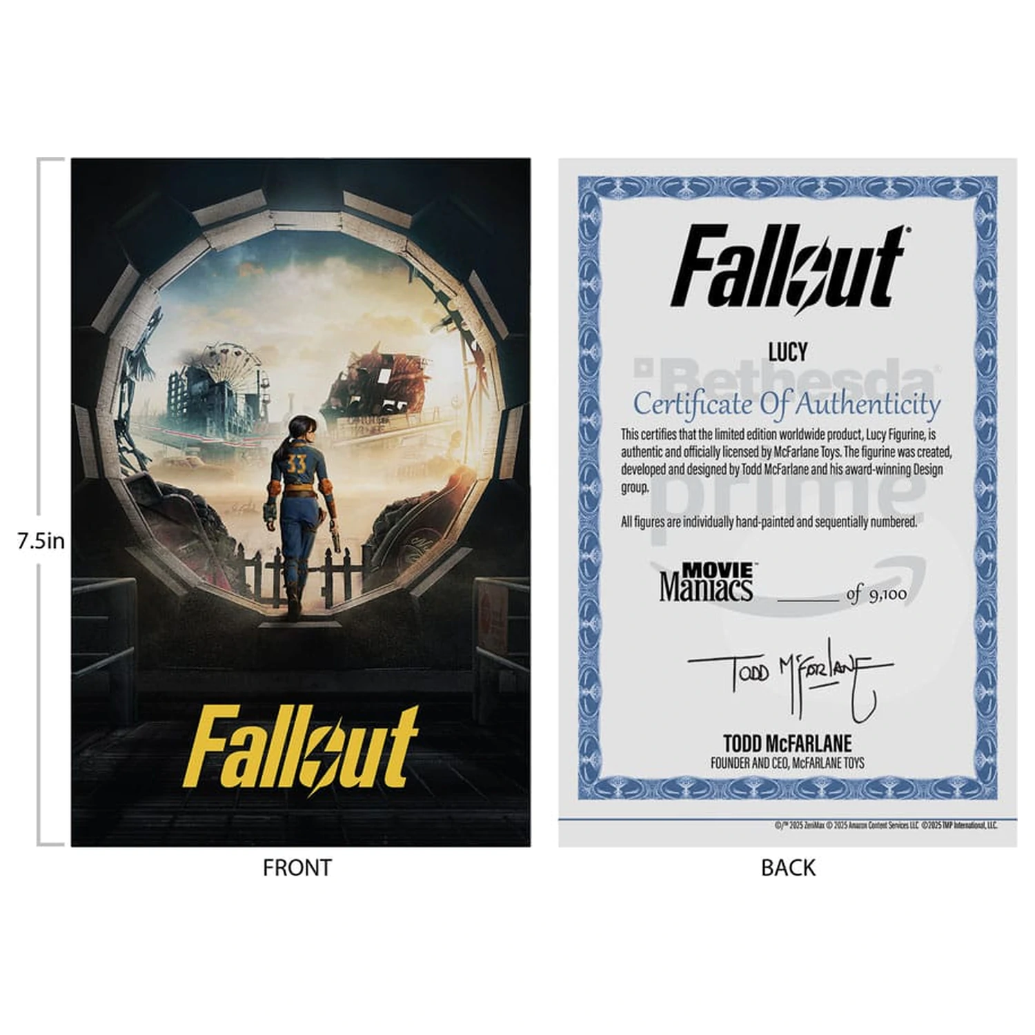 Fallout Movie Maniacs szobor figura Lucy (Season 2) 15 cm termékfotó