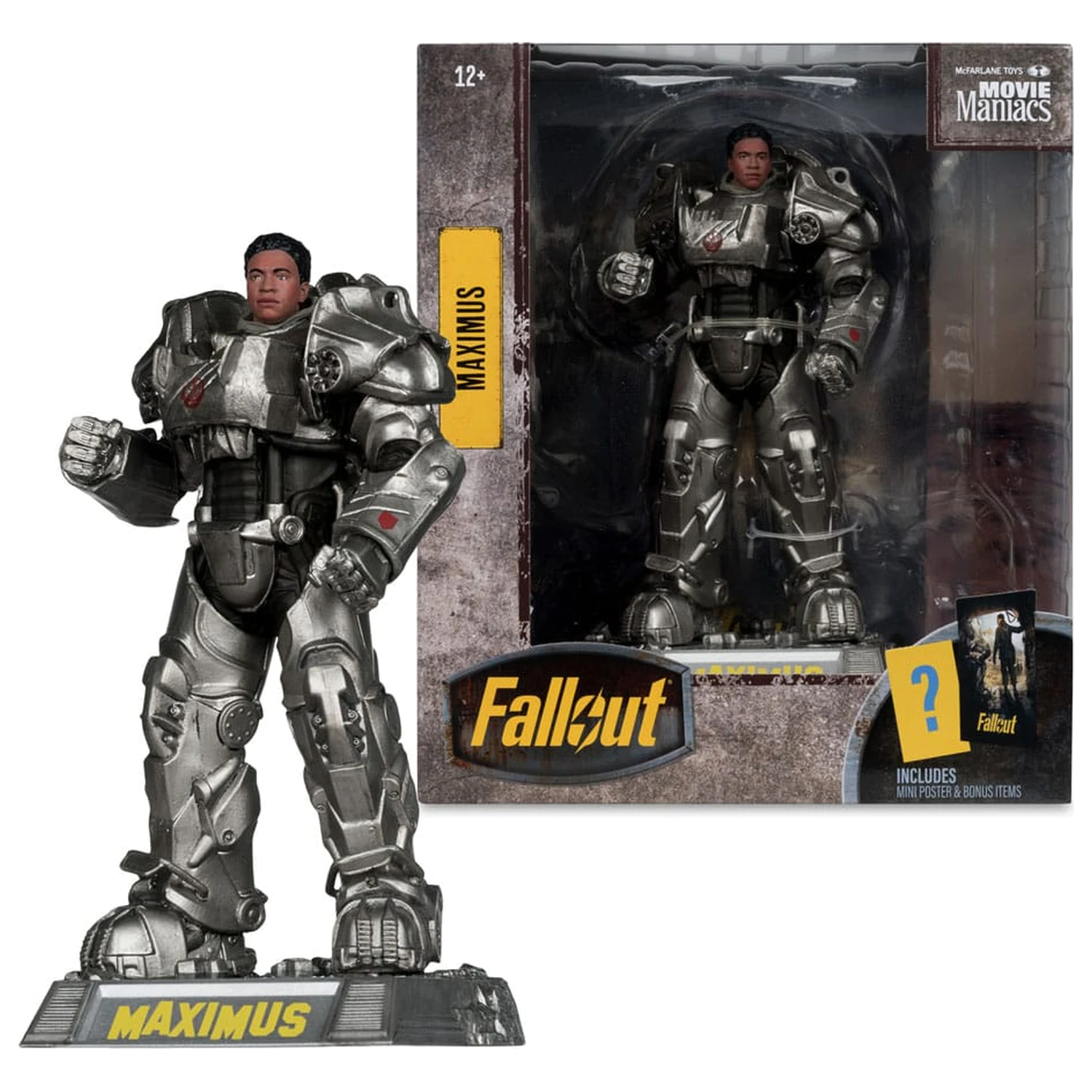 Fallout Movie Maniacs szobor figura Maximus (Season 2) 17 cm termékfotó