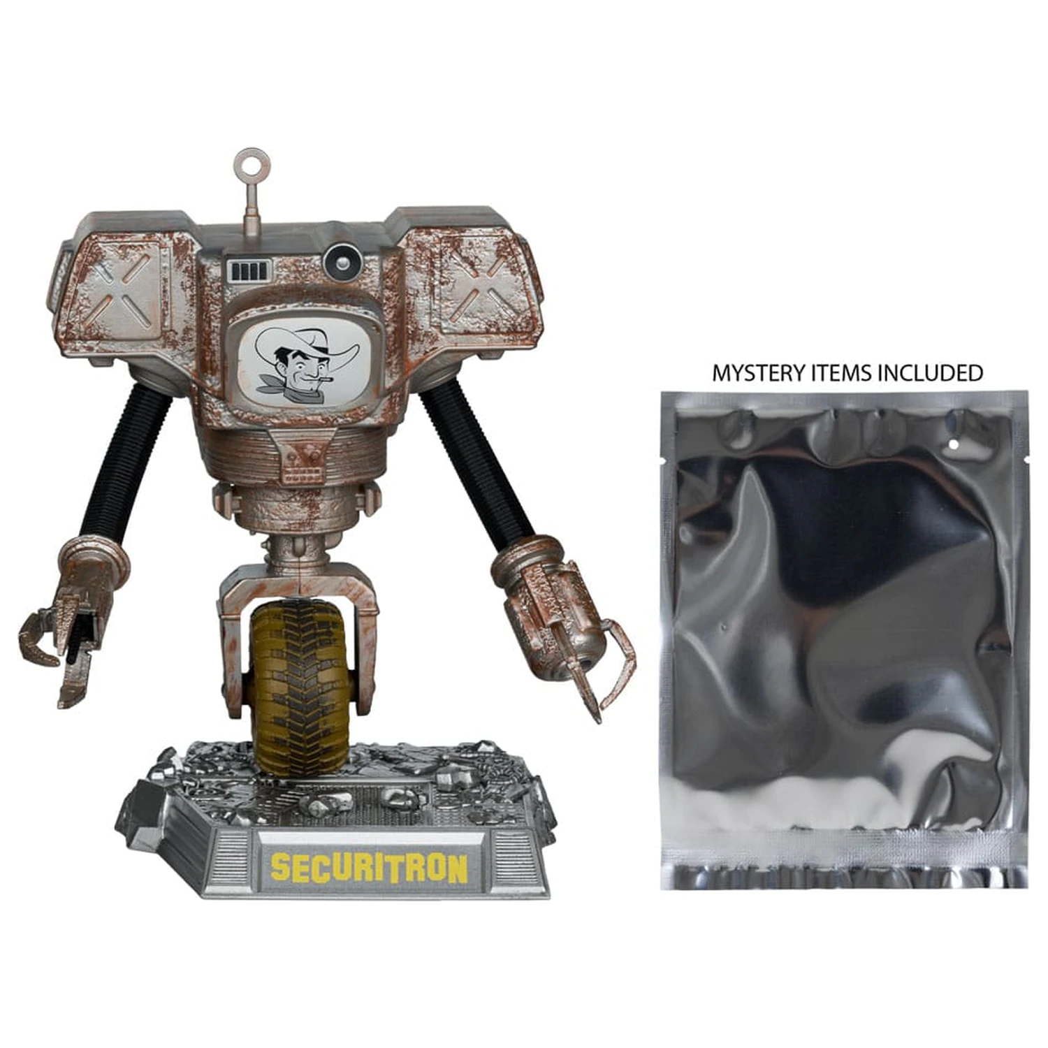 Fallout Movie Maniacs szobor figura Securitron (Season 2) 15 cm termékfotó