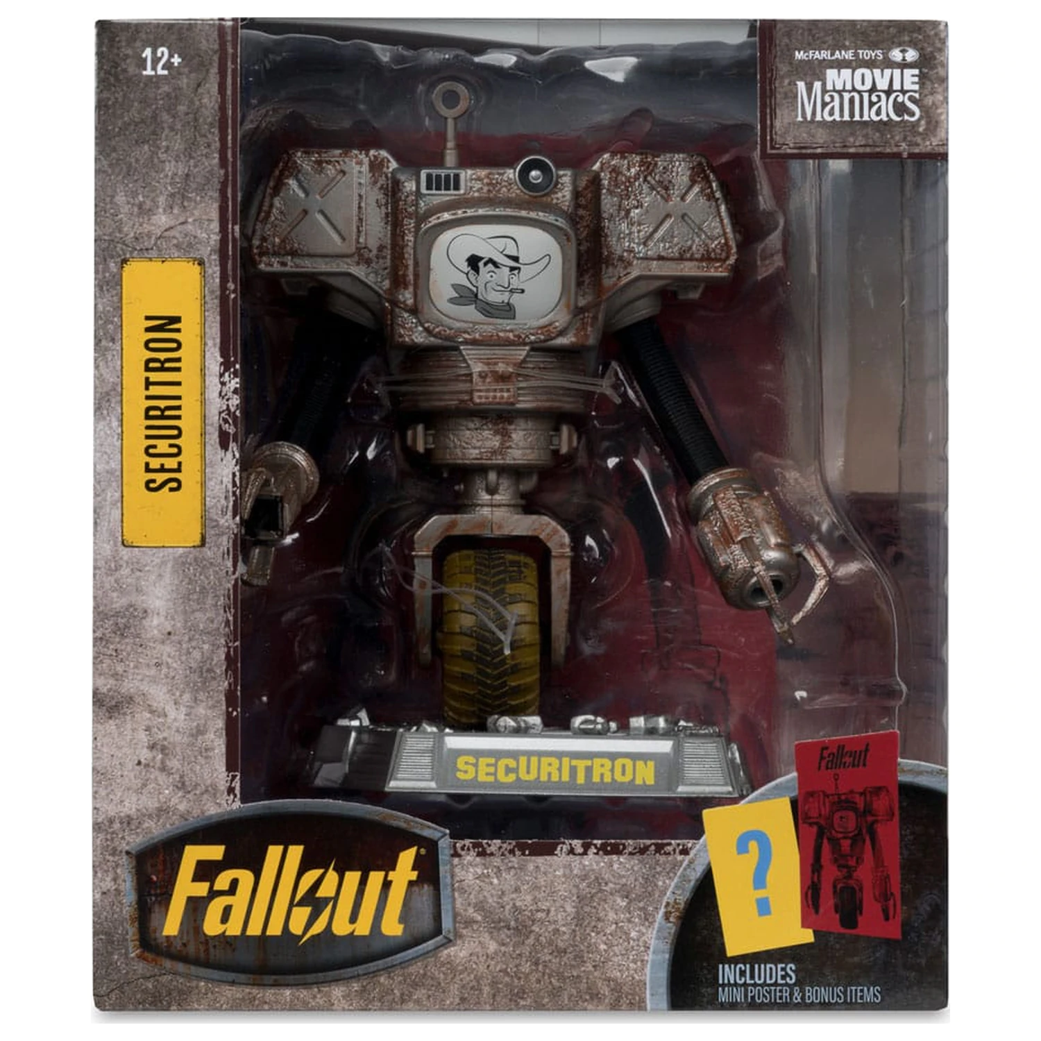 Fallout Movie Maniacs szobor figura Securitron (Season 2) 15 cm termékfotó