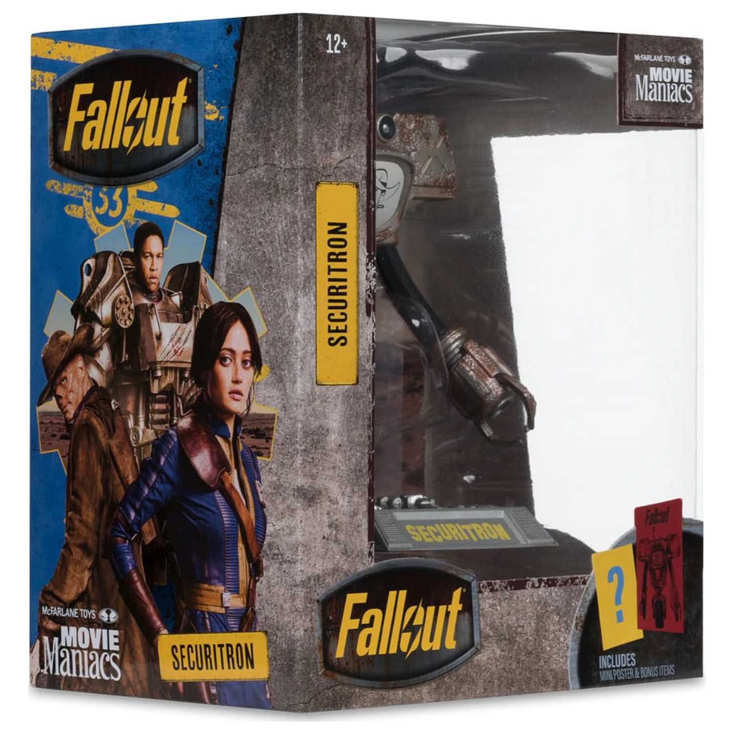 Fallout Movie Maniacs szobor figura Securitron (Season 2) 15 cm termékfotó