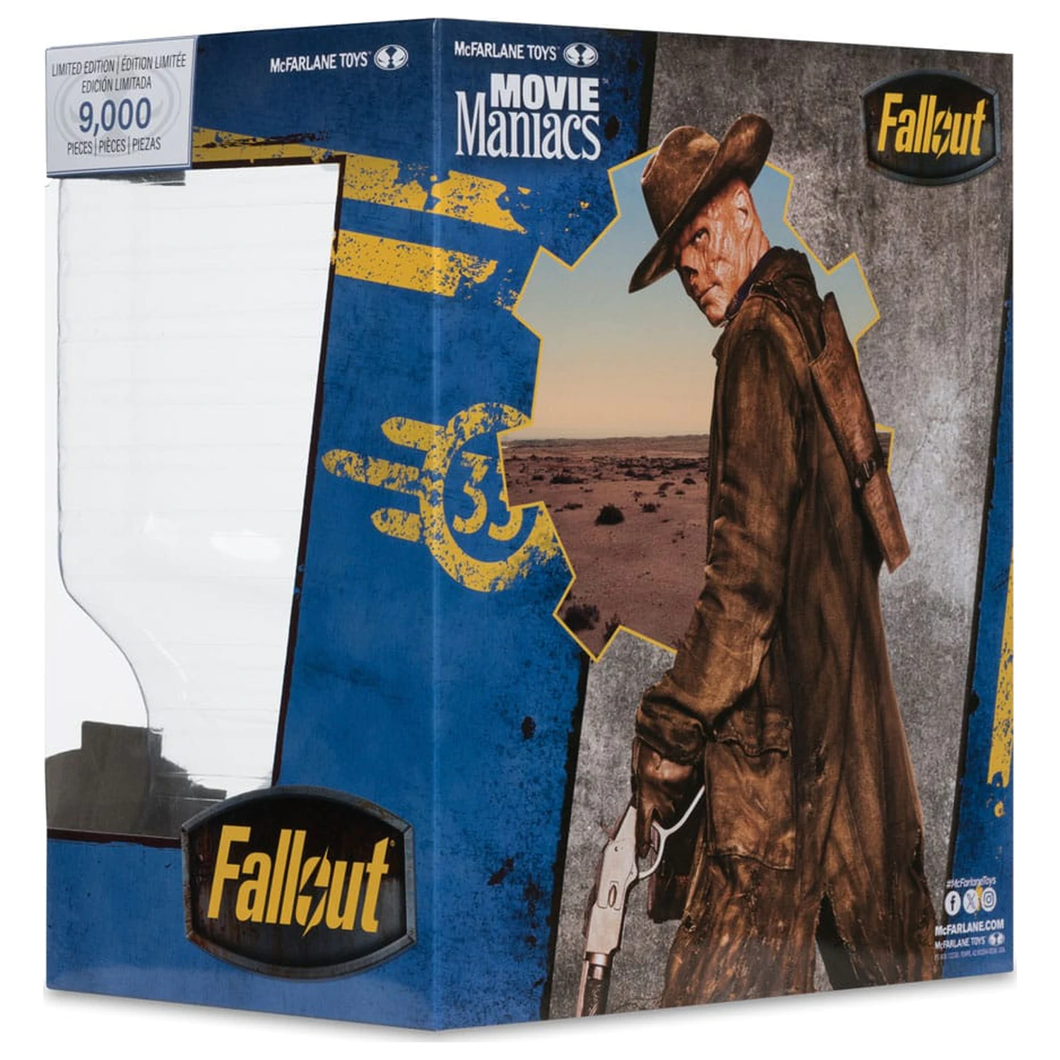 Fallout Movie Maniacs szobor figura The Ghoul (Season 2) 17 cm termékfotó