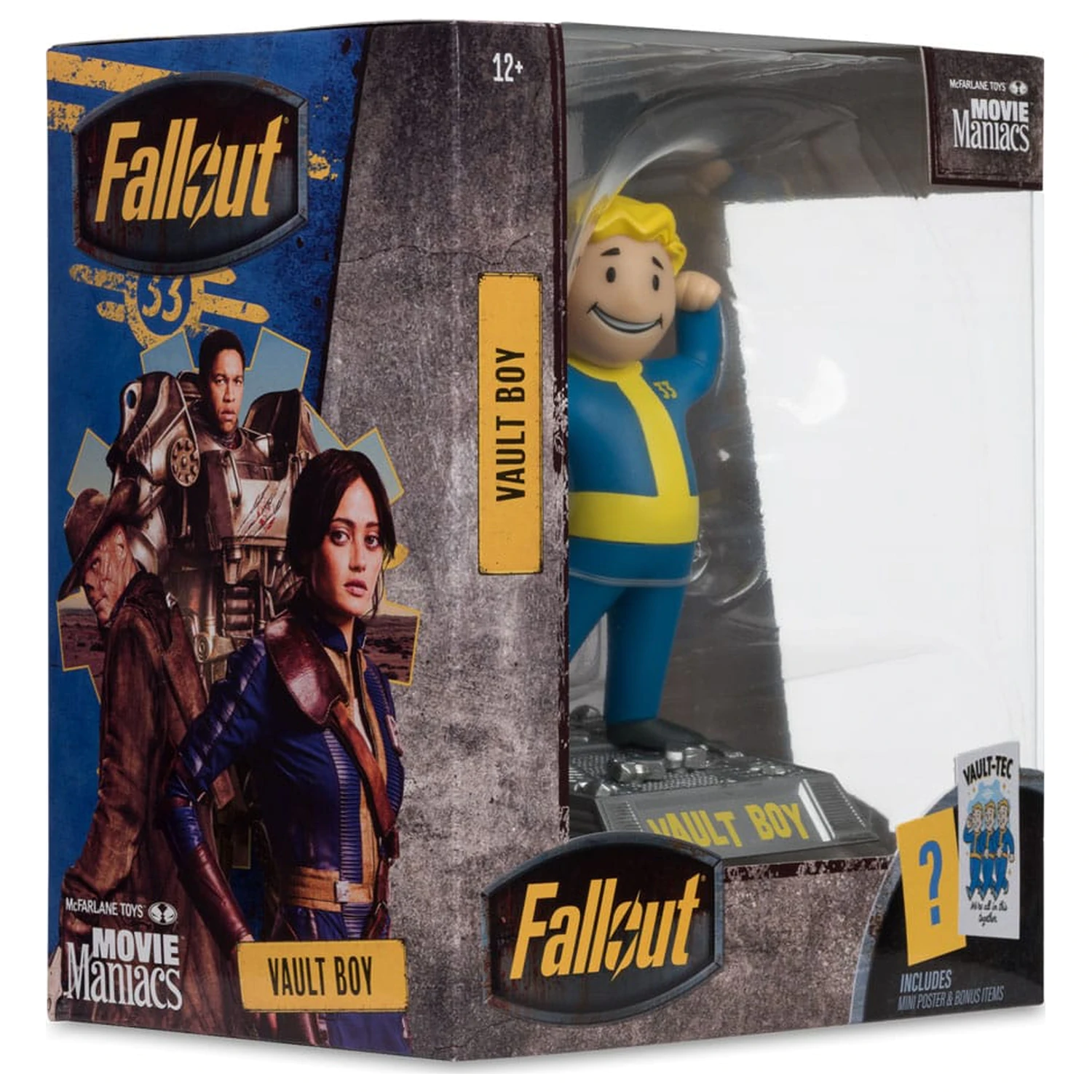 Fallout Movie Maniacs szobor figura Vault Boy Version 1 14 cm termékfotó