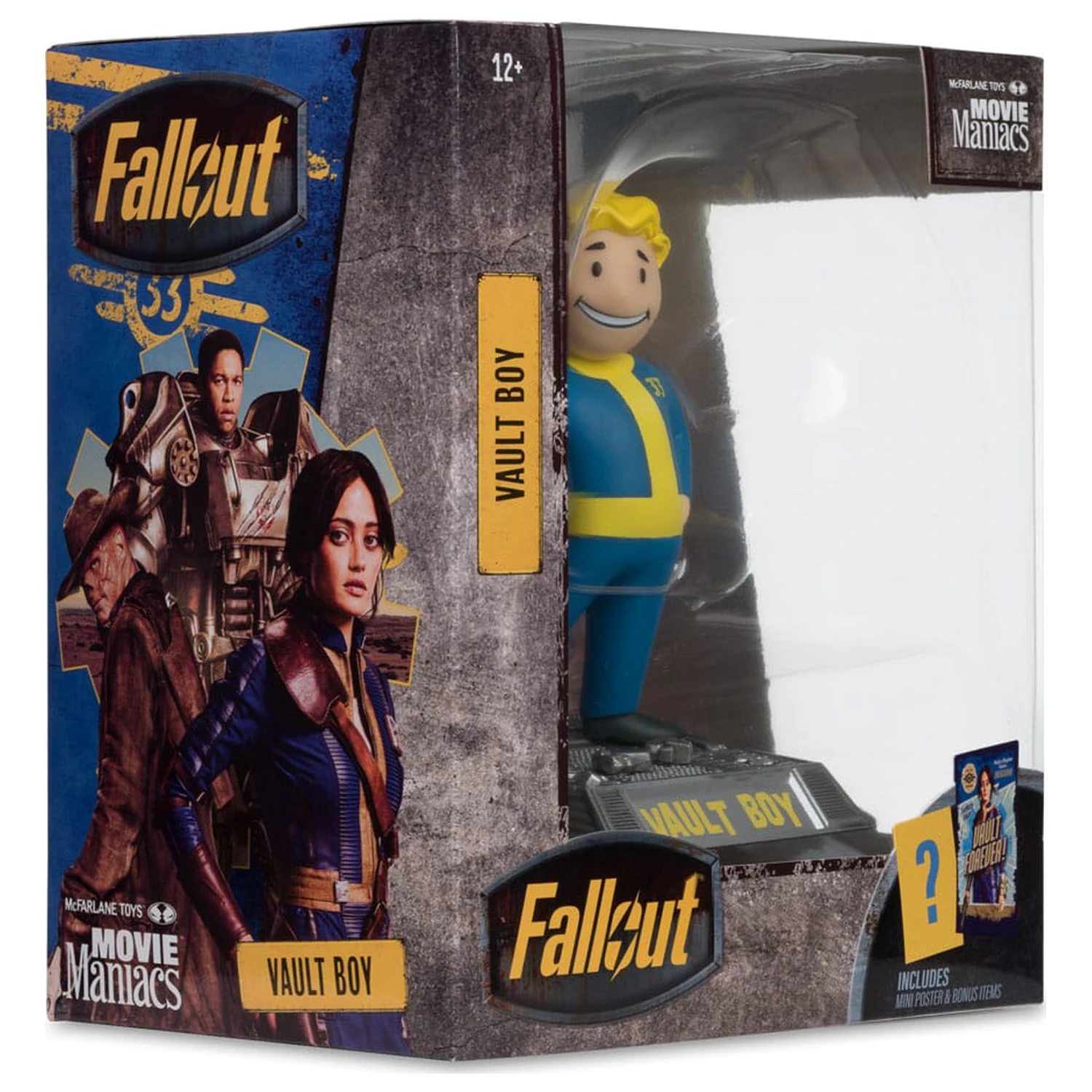 Fallout Movie Maniacs szobor figura Vault Boy Version 2 14 cm termékfotó