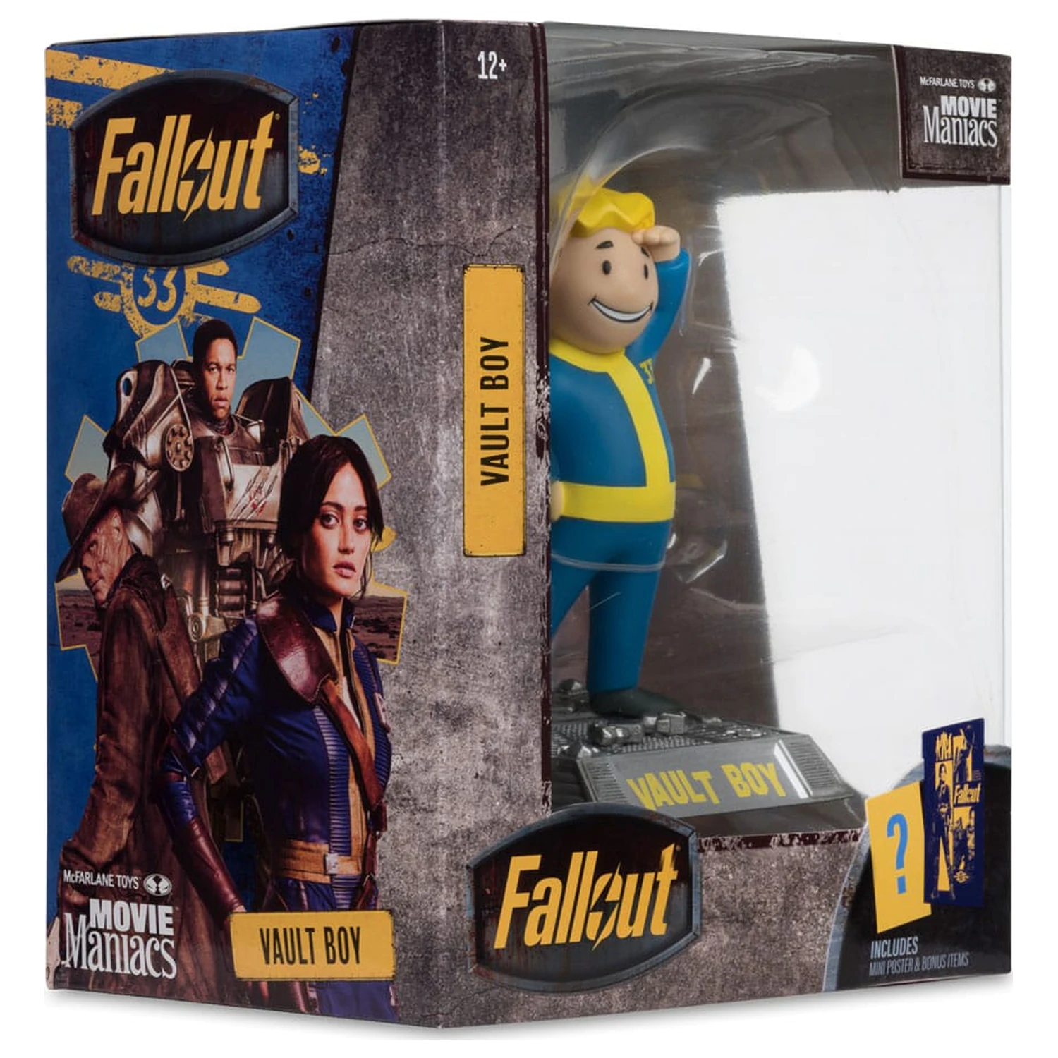Fallout Movie Maniacs szobor figura Vault Boy Version 3 14 cm termékfotó